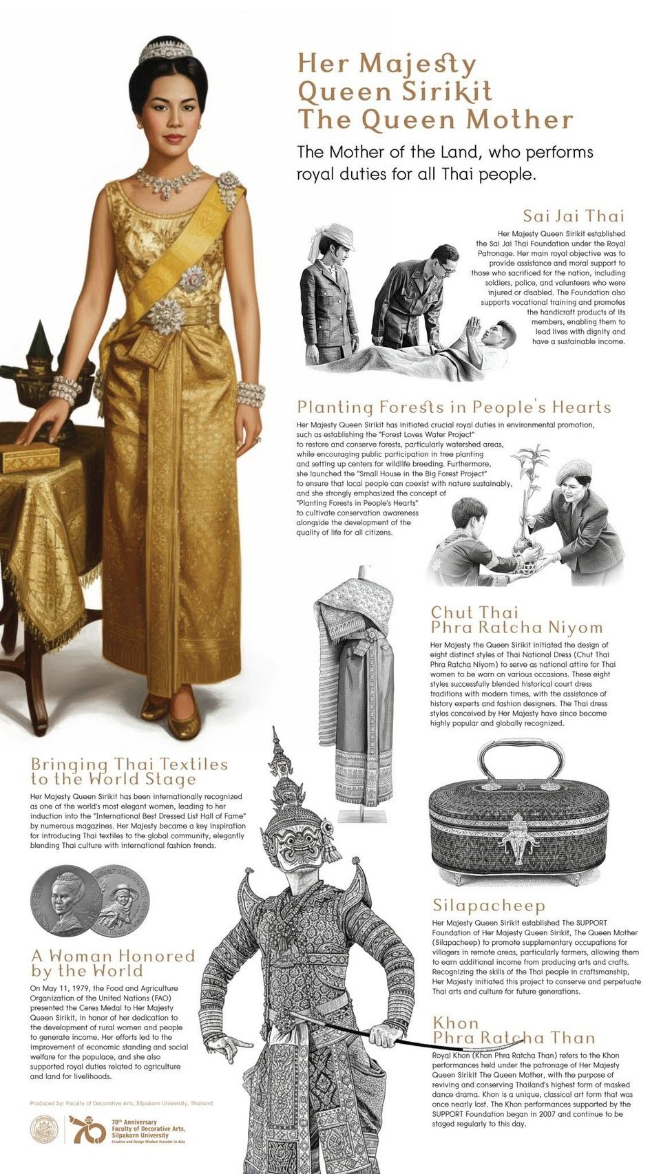 Her Majesty Queen Sirikit: The Queen Mother - A Legacy of Grace and Service